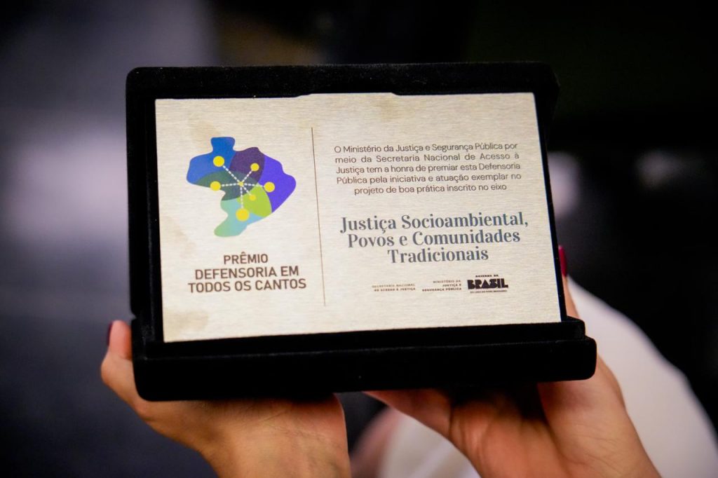 Defensoria do Amazonas conquista 1º lugar em prêmio do Ministério da Justiça com projeto indígena