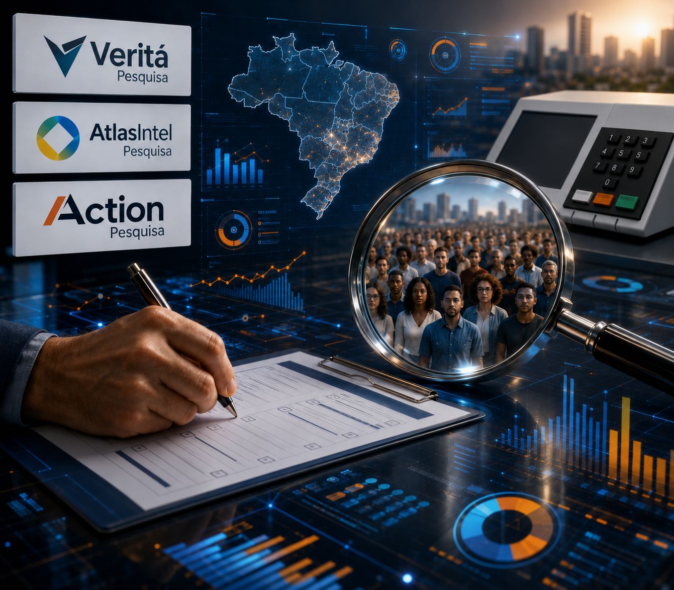 Pesquisas eleitorais no Amazonas: credibilidade e impacto em debate