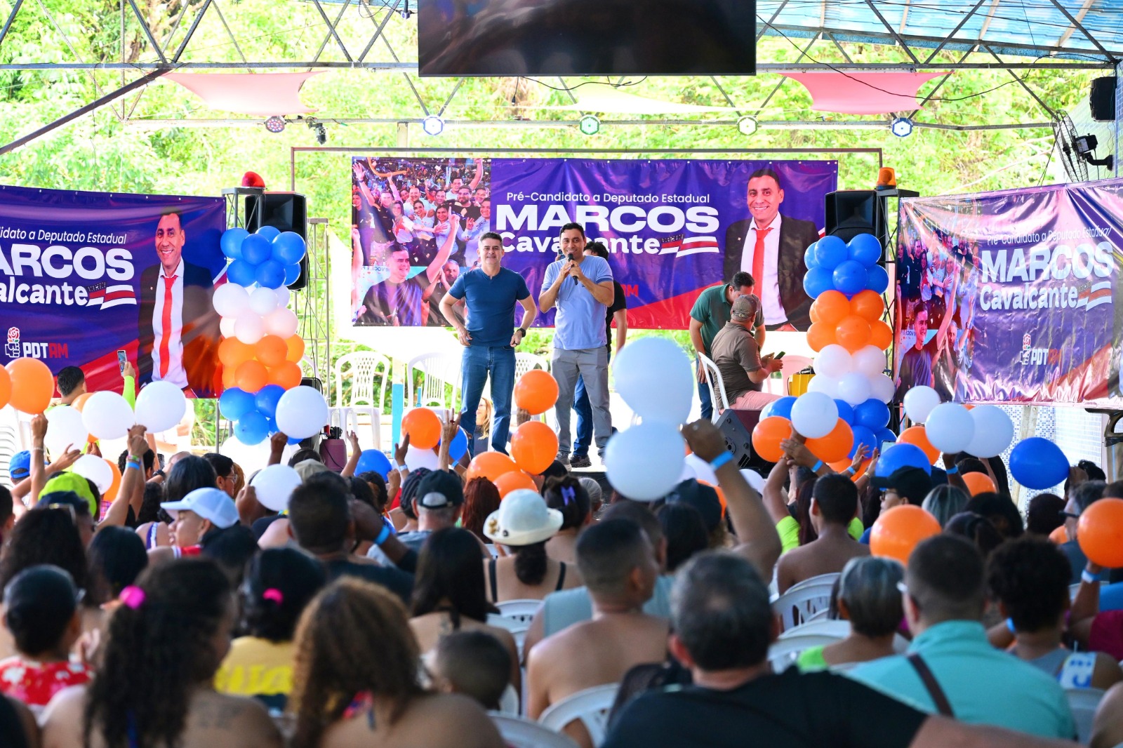 David Almeida participa de lançamento de pré-candidatura no Amazonas