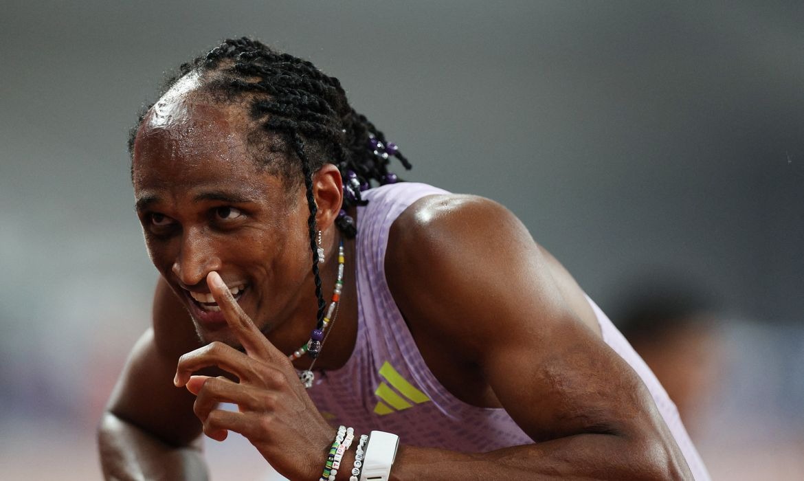 Alison dos Santos ganha ouro na Diamond League em Xiamen