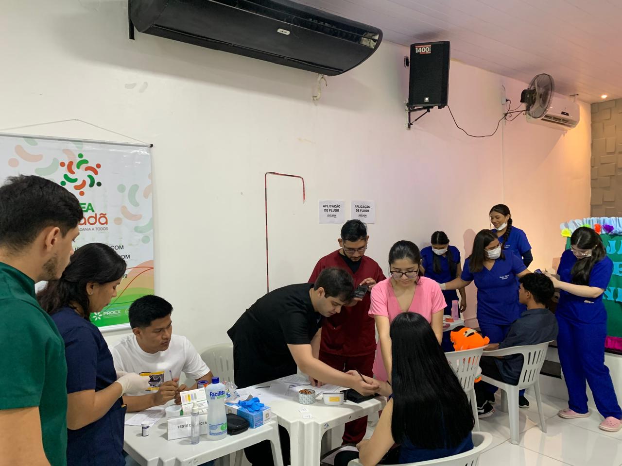 Ação comunitária em Manaus leva atendimentos gratuitos