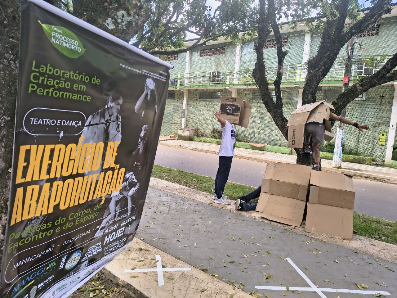 Exercício de Abaporutação leva criação artística ao interior do Amazonas