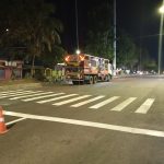Sinalização horizontal recebe reforço em Manaus