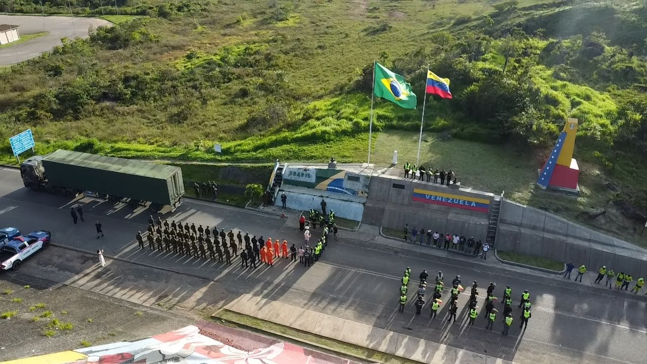 Operação humanitária reúne forças brasileiras na fronteira