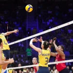 VNL 2026: Brasil termina fase classificatória em 3º