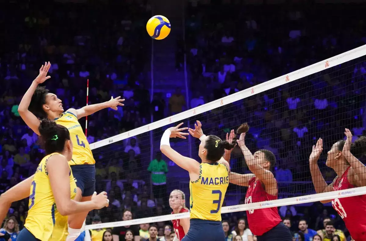 VNL 2026: Brasil termina fase classificatória em 3º