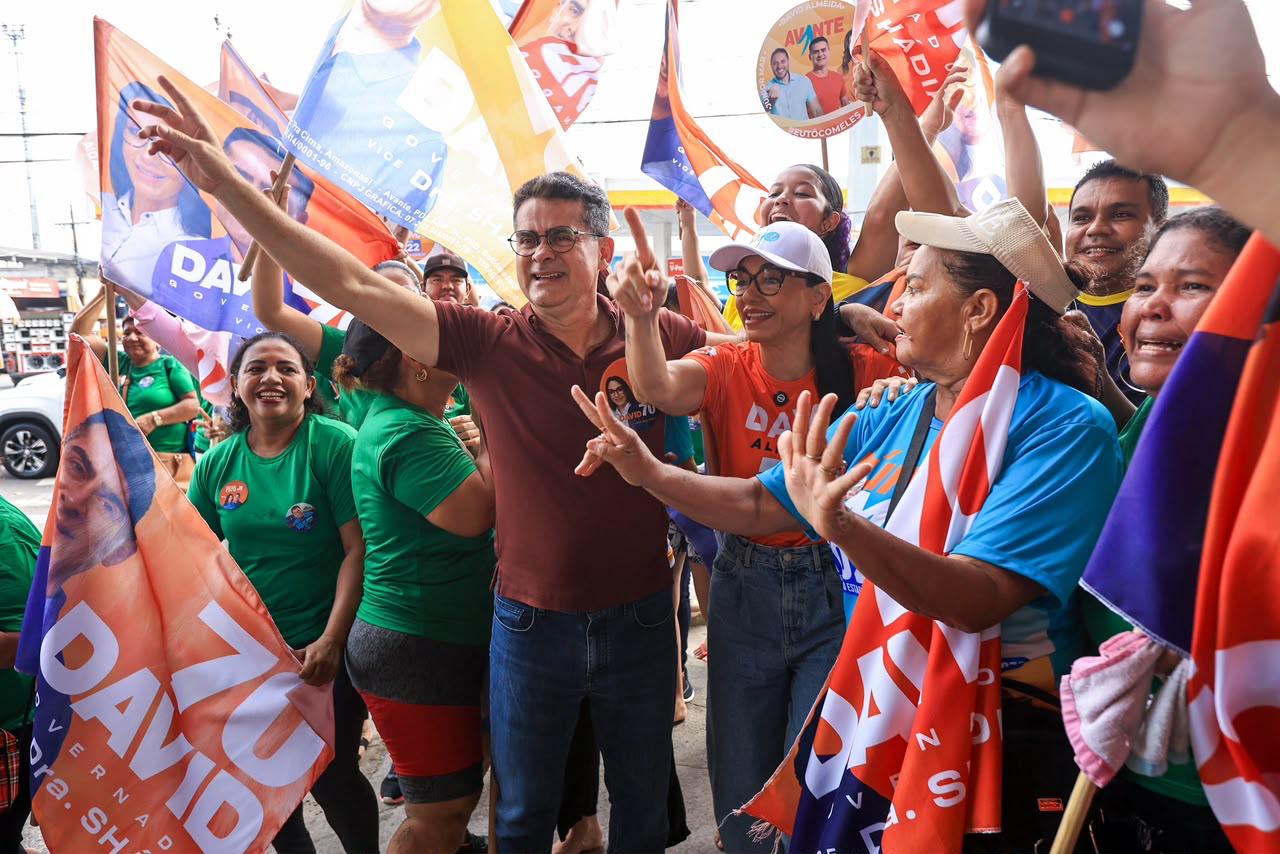 David e Shádia acompanham mobilização em Manaus