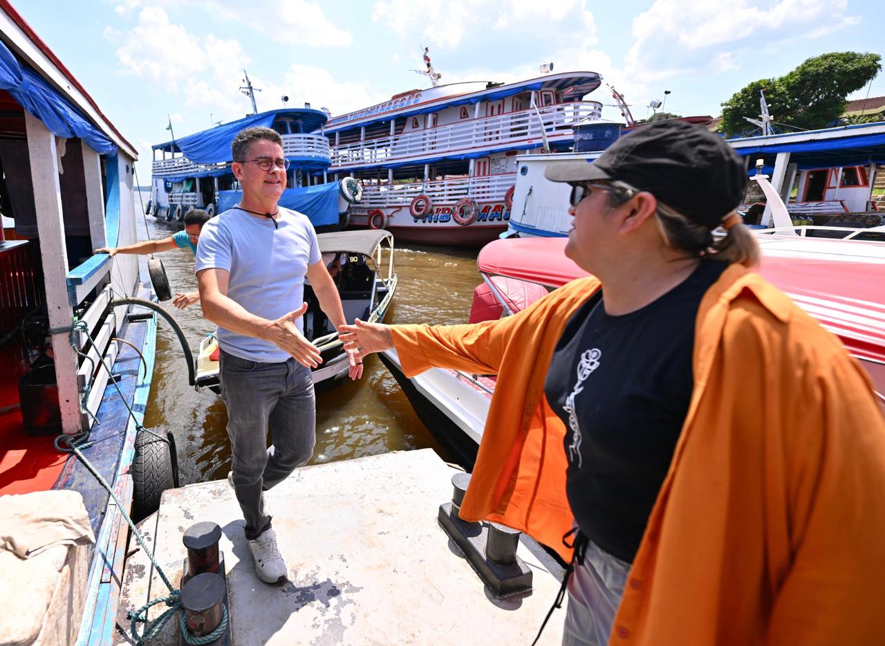 David Almeida anuncia crédito para pescadores de Beruri