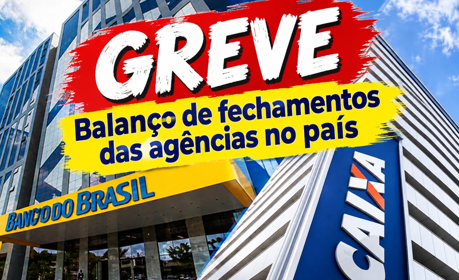 Agências da Caixa, BB e Basa fecham no AM