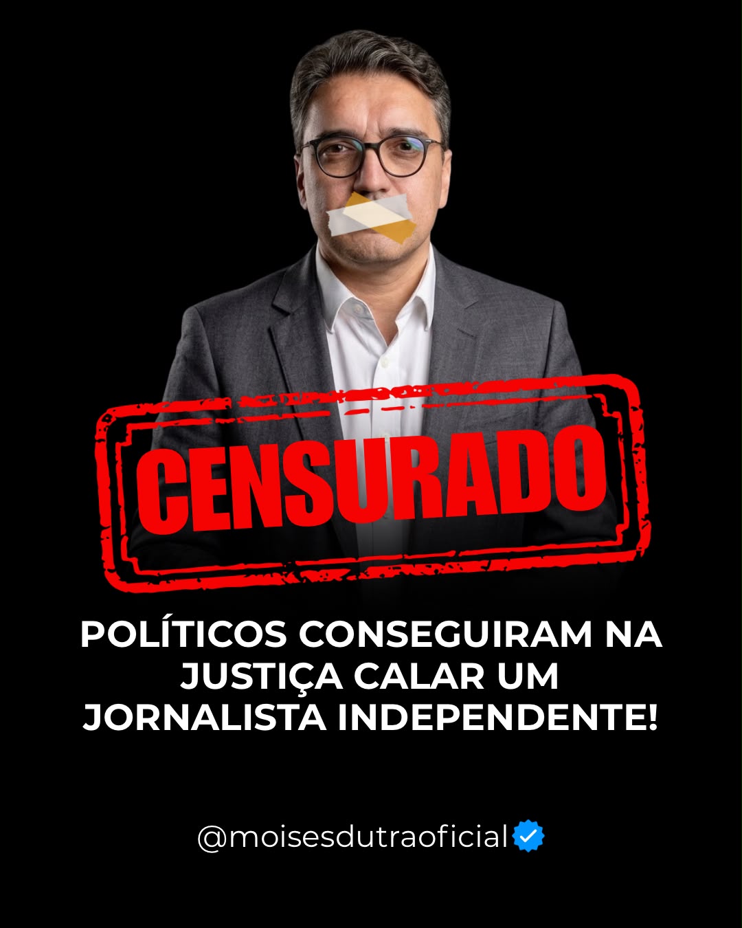 Moisés Dutra questiona limites de decisão judicial sobre conteúdo jornalístico