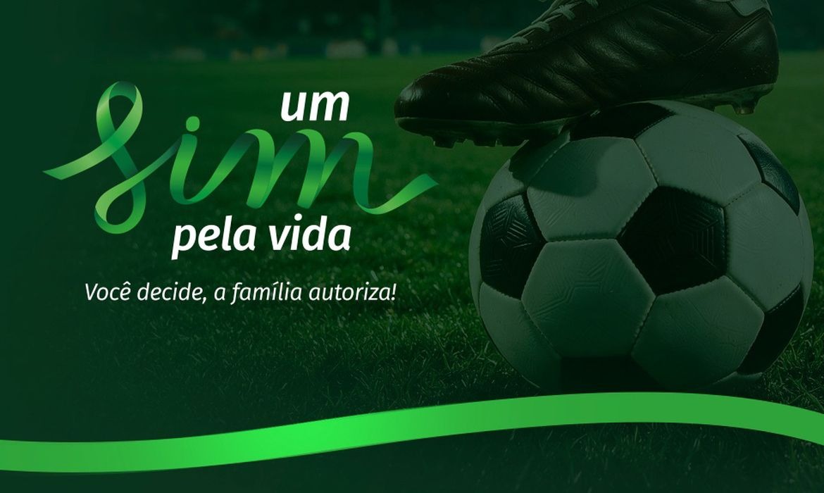 Brasileirão usa alcance do futebol para incentivar doação de órgãos