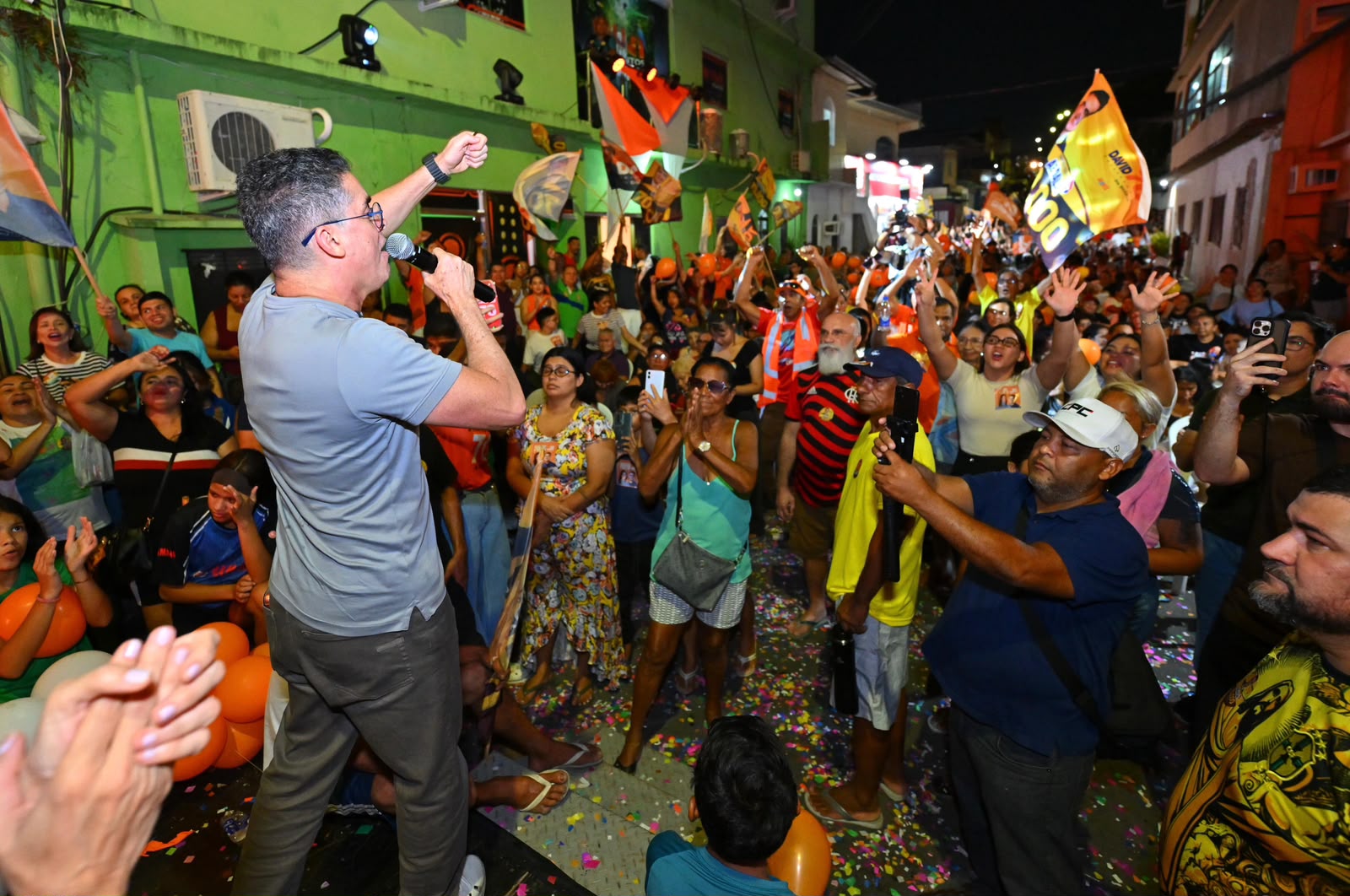 David Almeida destaca investimentos em saúde, assistência social e segurança para Manaus