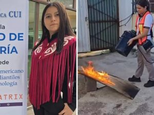 Dispositivo usa bateria, amplificador e corneta para apagar fogo