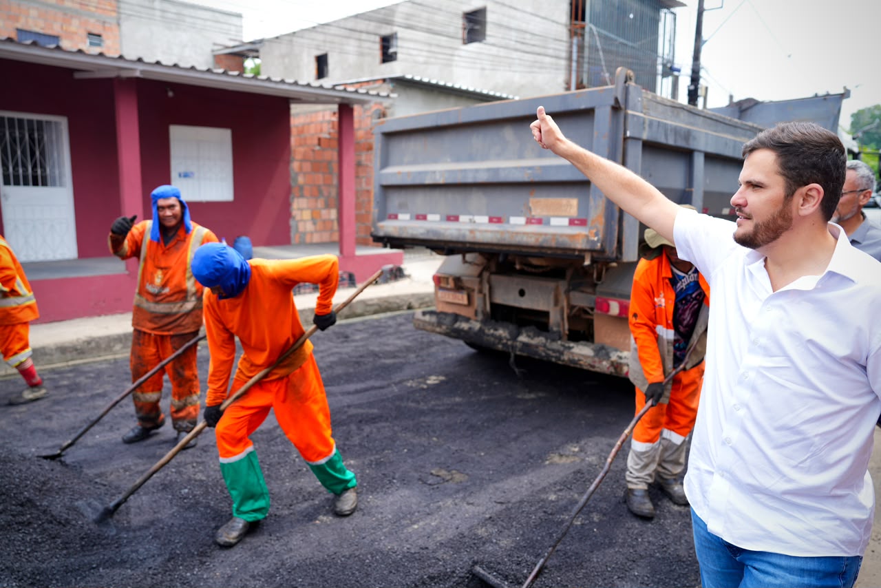 Renato Junior usa verão para acelerar infraestrutura em Manaus